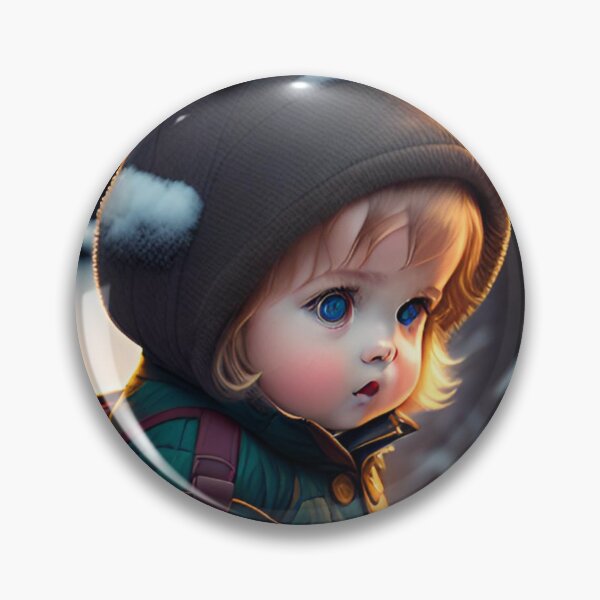 Item preview, Toddler Girl Carrying Lantern designed and sold by BubbleGalaxy.