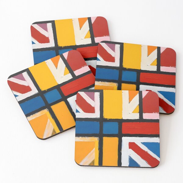 Item preview, Piet Mondrian style union Jack designed and sold by Emilia-Design.