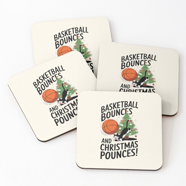 Item preview, Basketball Bounces and Christmas Pounces Design designed and sold by MolonasDesigns.