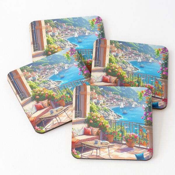 Item preview, Coastal Serenity: Where the warmth of nature meets the majesty of sea designed and sold by ArchanaAsh.