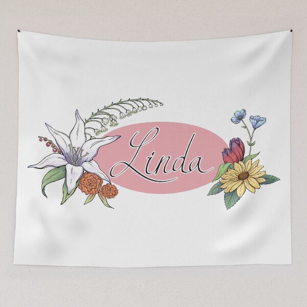 Item preview, "Linda" label designed and sold by TCCoyote.
