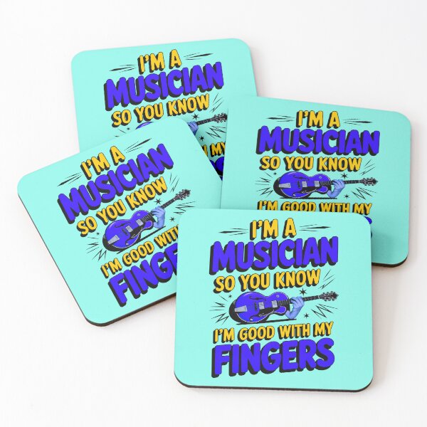 Item preview, I'm A Musician So You Know I'm Good With My Fingers Funny Joke designed and sold by TheArtOfPat.