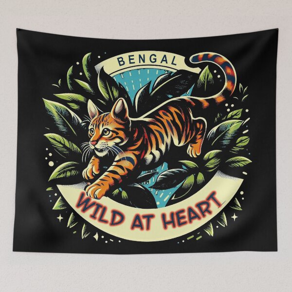 Item preview, Wild at Heart: The Bold Bengal designed and sold by communedesigns.