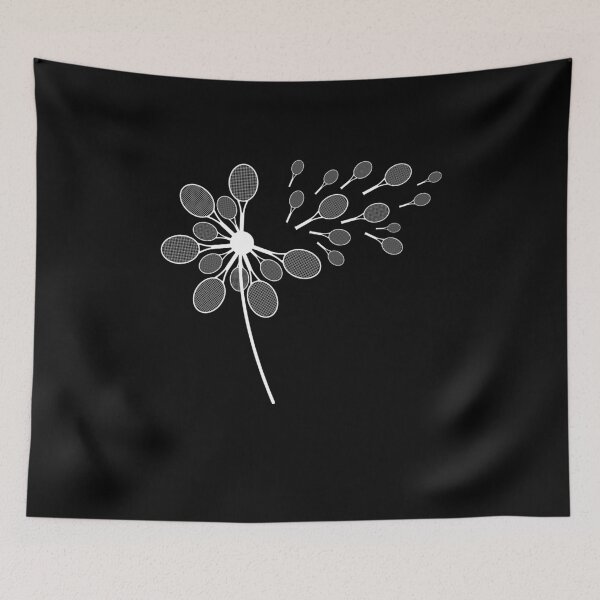 Item preview, Dandelion Tennis Racket for Tennis Player designed and sold by Phoebeys.