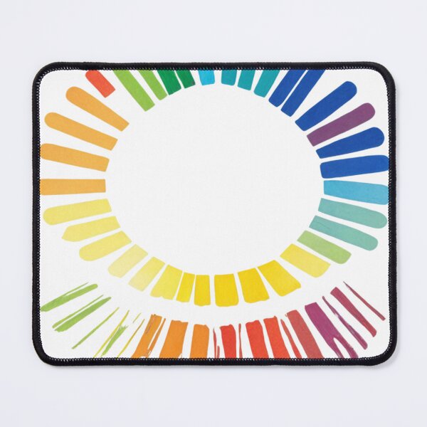 Item preview, Rainbow Circle Art Print: Vibrant Color Chart Design designed and sold by rajasekhark.