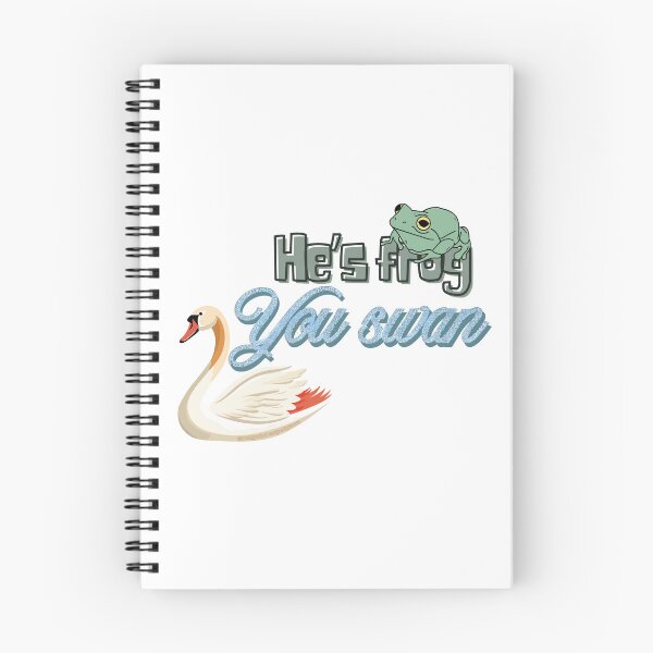 Item preview, He's Frog, You Swan designed and sold by DesignsByMom.