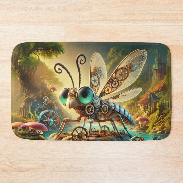 Item preview, Steampunk Eastern Dobsonfly designed and sold by Sillytoe.