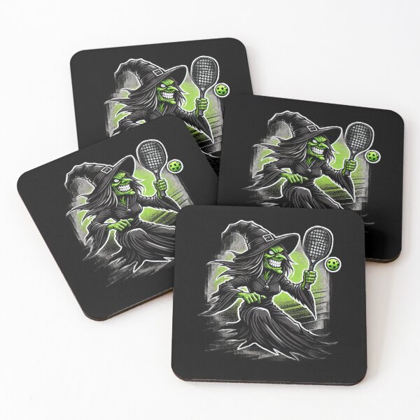 Item preview, Pickleball Witch Halloween  designed and sold by The Junto Shop.
