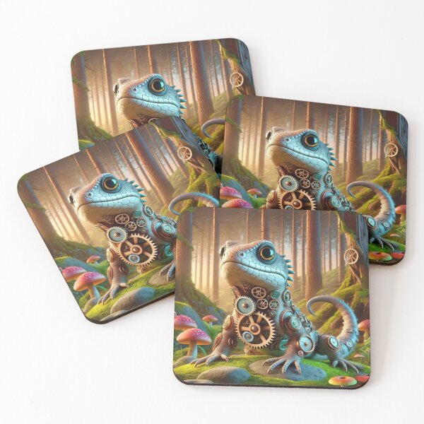 Item preview, Steampunk Eastern Fence Lizard designed and sold by Sillytoe.
