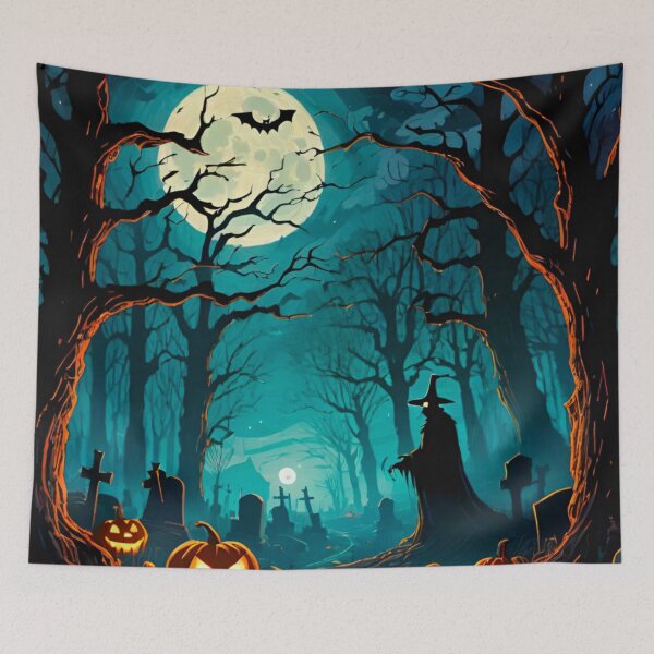 Item preview, Graveyard at Midnight: Halloween Haunting Begins designed and sold by GrizzlyCollective.