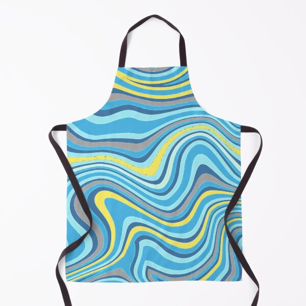 Item preview, Retro Pastels Liquid Swirl Abstract Lines Pattern Grungy Art 3 of 4 designed and sold by Beachy.