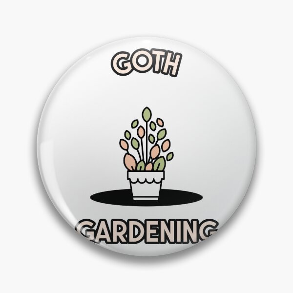 Item preview, Goth gardening designed and sold by FirstTimeTees.
