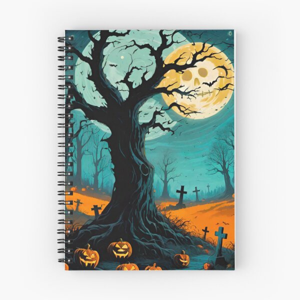Item preview, Chilling Halloween Graveyard: Tombstones and Ghosts designed and sold by GrizzlyCollective.