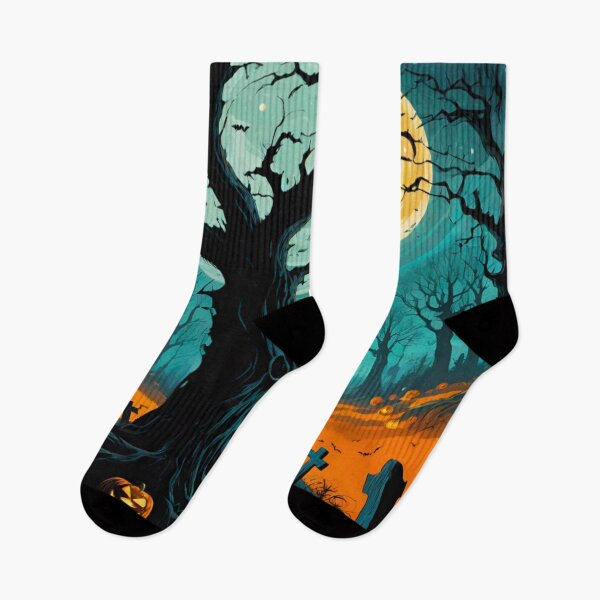 Item preview, Chilling Halloween Graveyard: Tombstones and Ghosts designed and sold by GrizzlyCollective.
