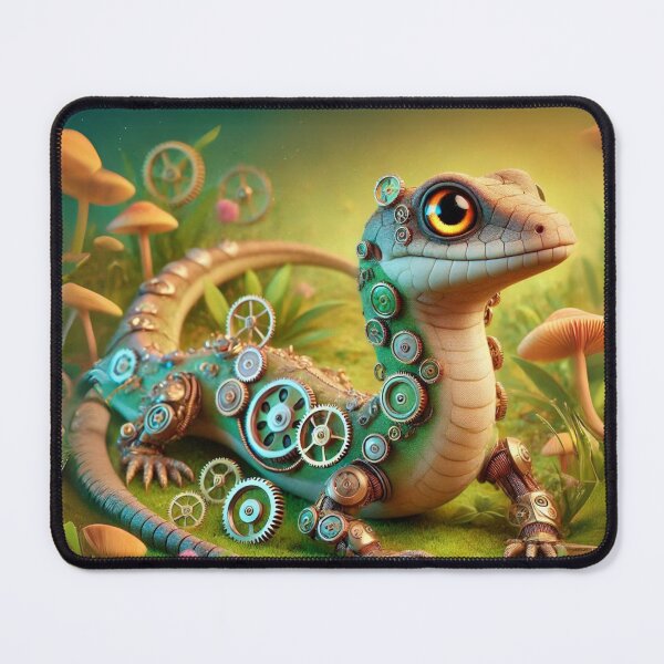 Item preview, Steampunk Eastern Glass Lizard designed and sold by Sillytoe.