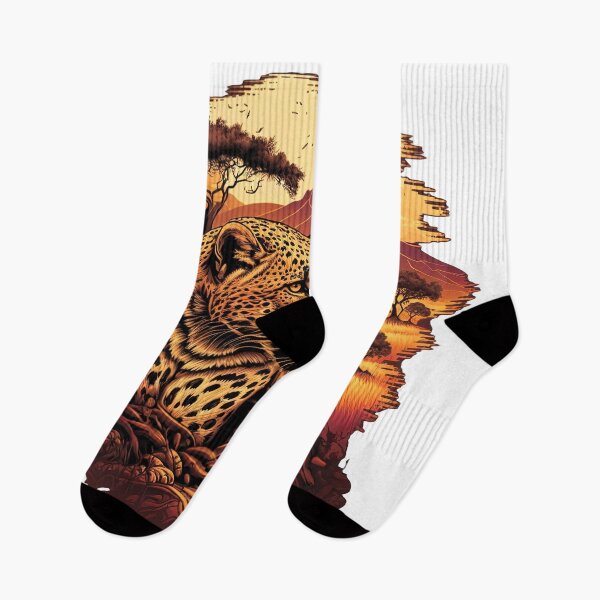 Item preview, Leopard’s Gaze: Eyes of the Night designed and sold by WildlifeSafari.