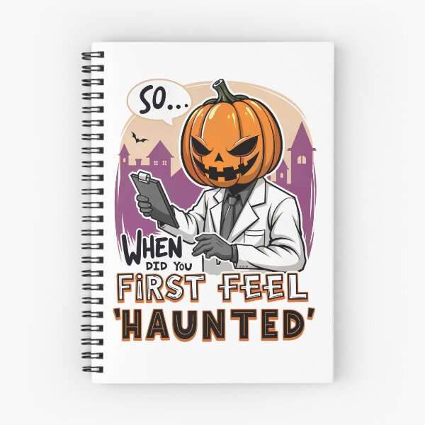 Artikelvorschau, Wann begann der Spuk: Halloween-Psychiater entworfen und verkauft von PixelEyeArts.