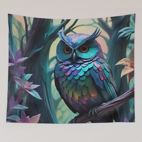Item preview, Midnight Owl designed and sold by BubbleGalaxy.