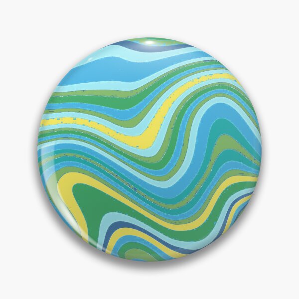 Item preview, Retro Pastels Liquid Swirl Abstract Lines Pattern Grungy Art 4 of 4 designed and sold by Beachy.