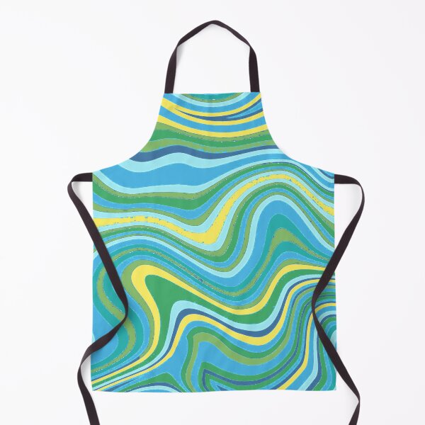Item preview, Retro Pastels Liquid Swirl Abstract Lines Pattern Grungy Art 4 of 4 designed and sold by Beachy.