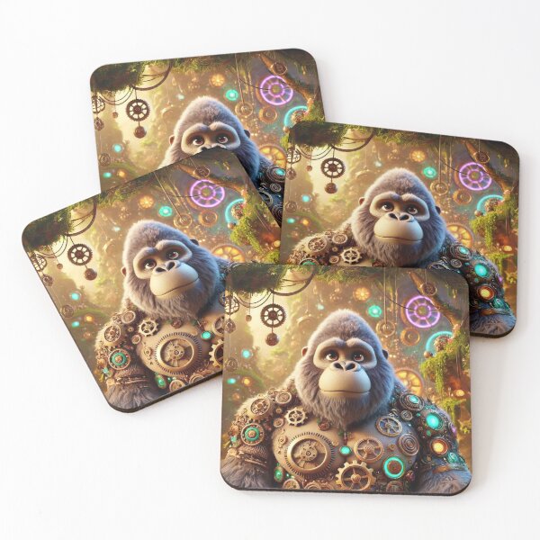 Item preview, Steampunk Eastern Gorilla designed and sold by Sillytoe.