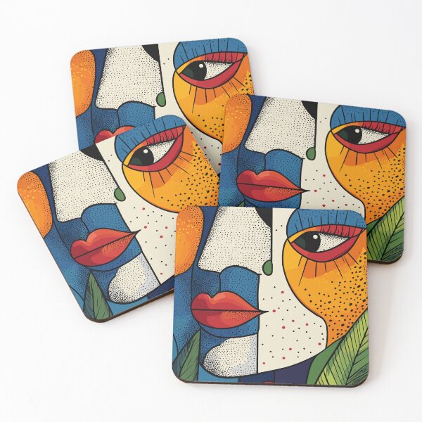Item preview, Cubism face designed and sold by shafranietz.