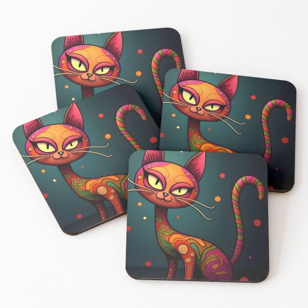 Item preview, BoHo Cat Art designed and sold by Emilia-Design.