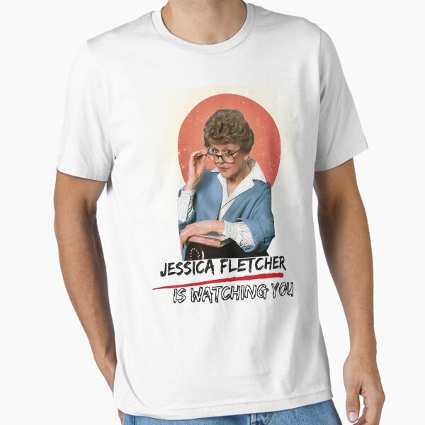 Vista previa del artículo con la obra «Jessica Fletcher te está mirando», diseñado y vendido por IbrahimArt2.