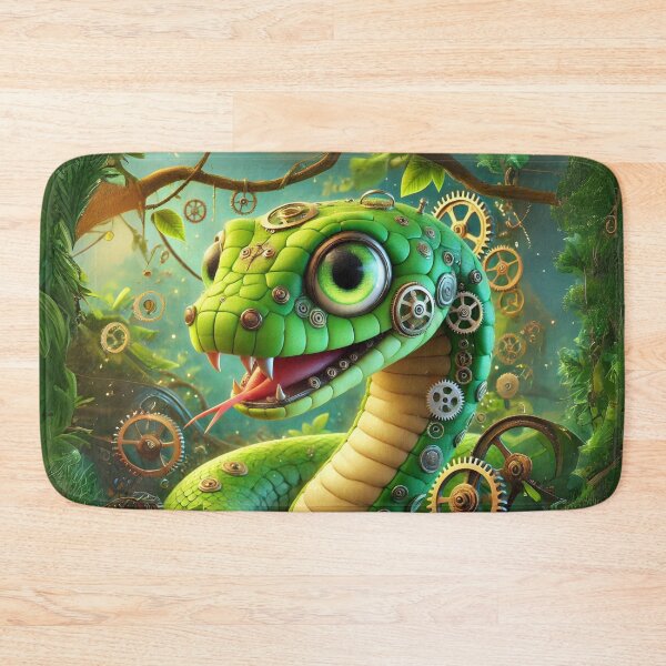 Item preview, Steampunk Eastern Green Mamba designed and sold by Sillytoe.