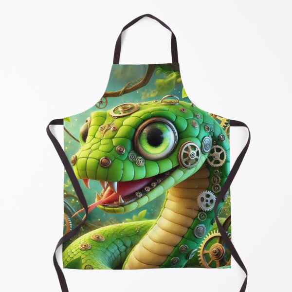 Item preview, Steampunk Eastern Green Mamba designed and sold by Sillytoe.