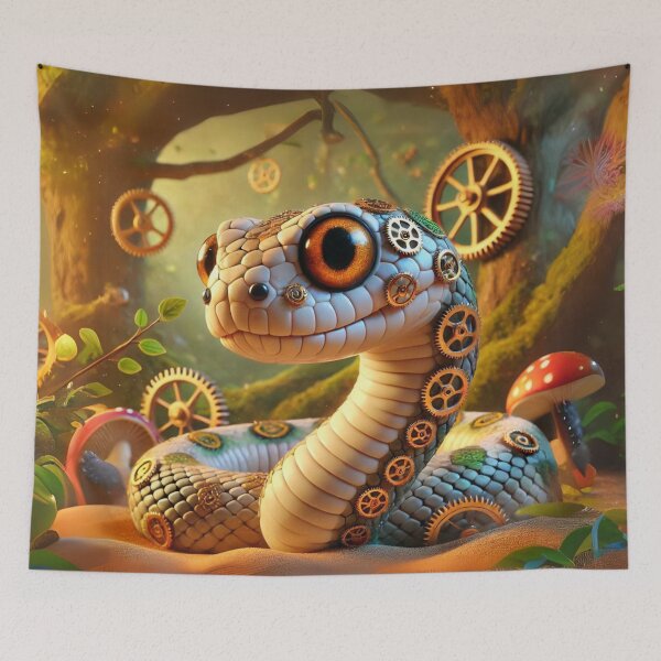 Item preview, Steampunk Eastern Hognose Snake designed and sold by Sillytoe.