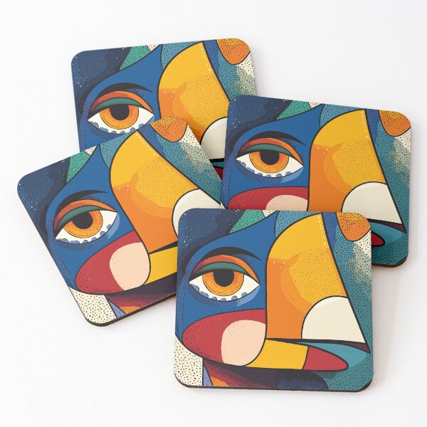Item preview, Cubism face designed and sold by shafranietz.