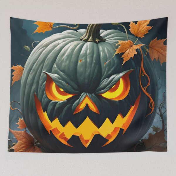 Item preview, Evil Pumpkin: The Dark Face of Halloween designed and sold by GrizzlyCollective.