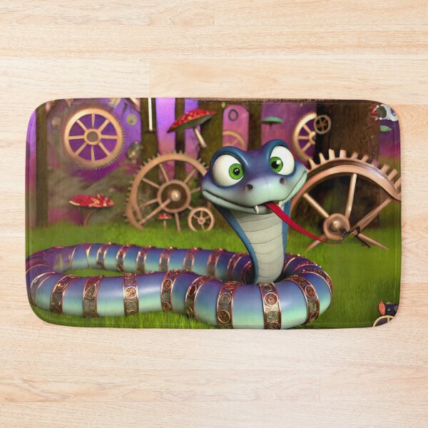 Item preview, Steampunk Eastern Indigo Snake designed and sold by Sillytoe.