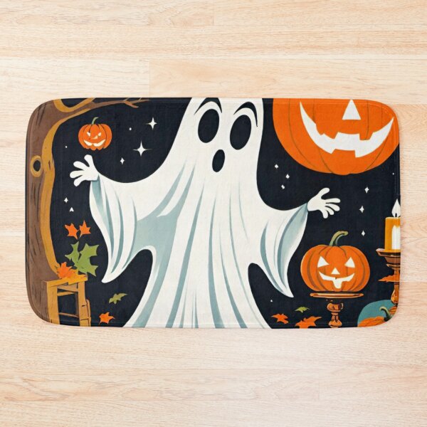 Item preview, Spooky Halloween Ghost Haunting the Night designed and sold by GrizzlyCollective.