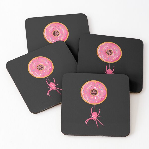 Item preview, Halloween- My home is a donut- said the pink spider. designed and sold by Betinka.