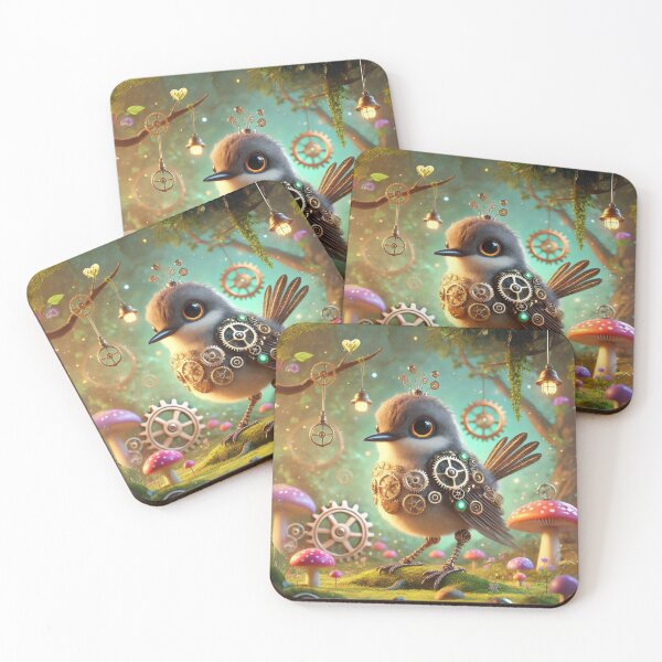Item preview, Steampunk Eastern Kingbird designed and sold by Sillytoe.