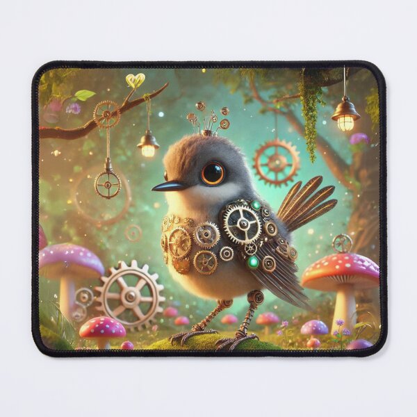 Item preview, Steampunk Eastern Kingbird designed and sold by Sillytoe.