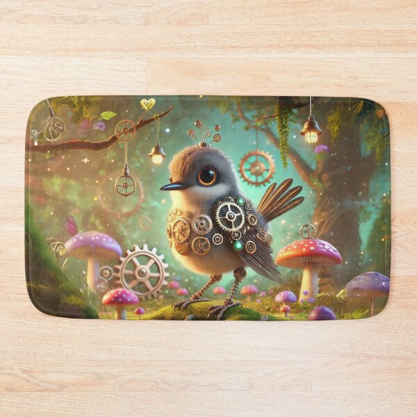 Item preview, Steampunk Eastern Kingbird designed and sold by Sillytoe.