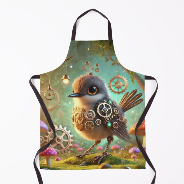 Item preview, Steampunk Eastern Kingbird designed and sold by Sillytoe.