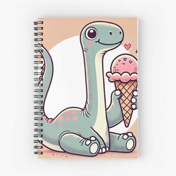 Item preview, A long neck eating an ice cream designed and sold by DreamKanvas.