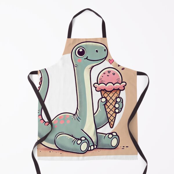 Item preview, A long neck eating an ice cream designed and sold by DreamKanvas.