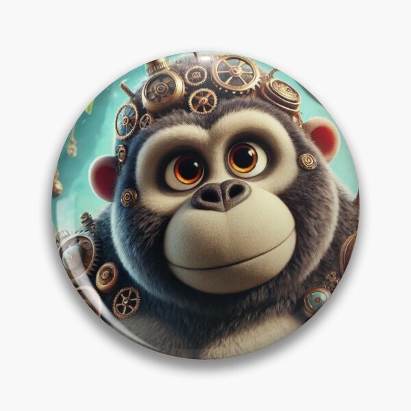 Item preview, Steampunk Eastern Lowland Gorilla designed and sold by Sillytoe.