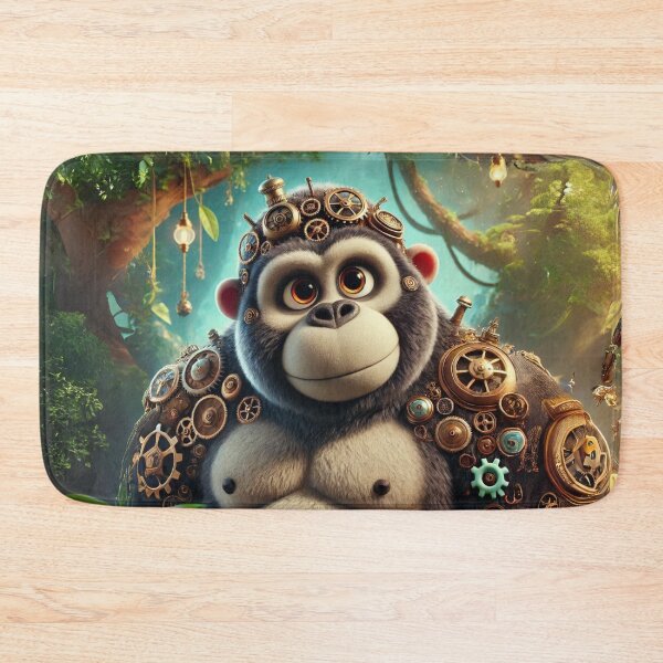 Item preview, Steampunk Eastern Lowland Gorilla designed and sold by Sillytoe.