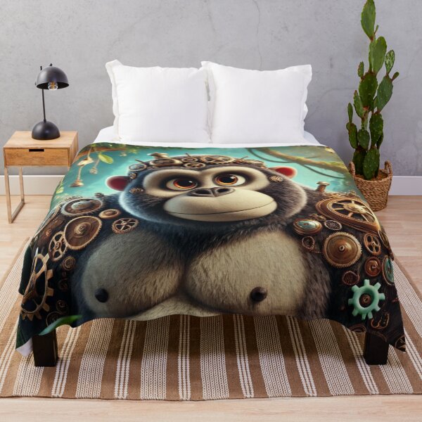 Item preview, Steampunk Eastern Lowland Gorilla designed and sold by Sillytoe.