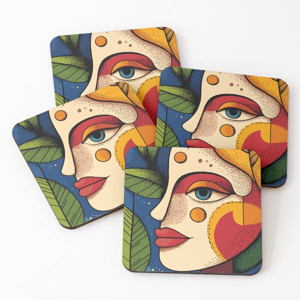 Item preview, Cubism face designed and sold by shafranietz.