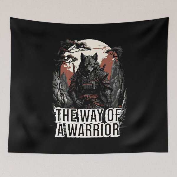 Item preview, Werewolf Samurai - The Way of the Warrior designed and sold by ReneMM.