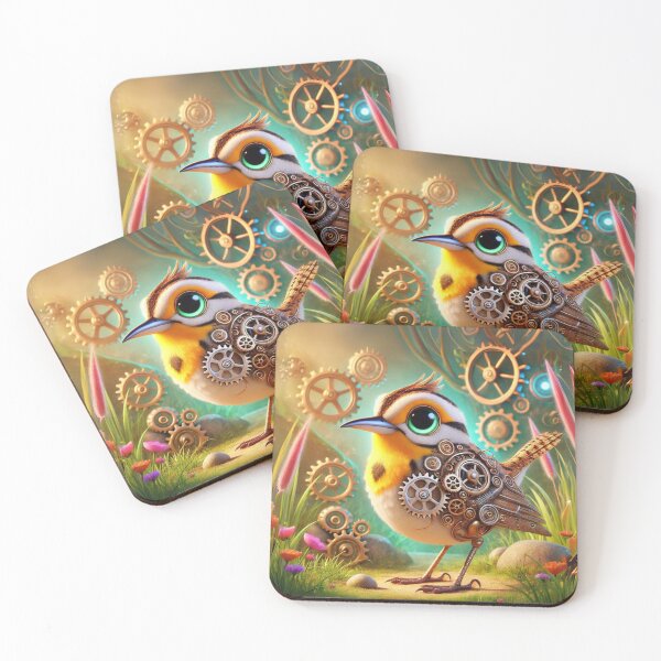 Item preview, Steampunk Eastern Meadowlark designed and sold by Sillytoe.