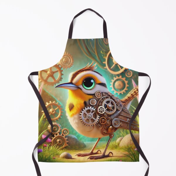Item preview, Steampunk Eastern Meadowlark designed and sold by Sillytoe.