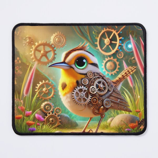 Item preview, Steampunk Eastern Meadowlark designed and sold by Sillytoe.